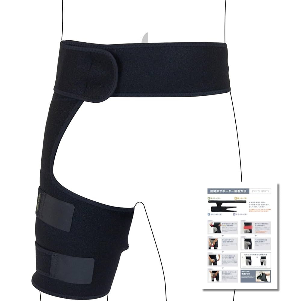 Amazon.co.jp: 【整体師監修】EXCITESPORTS 股関節サポーター